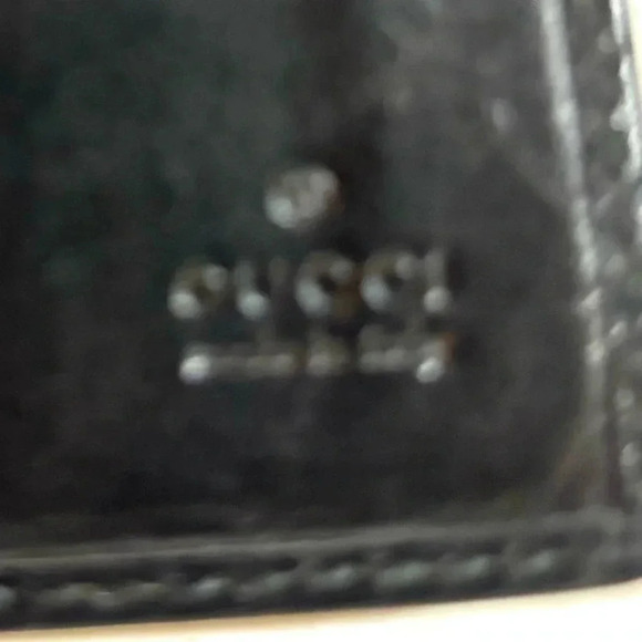 Gucci GG  unisex black canvas/ leather wallet - Picture 7 of 9